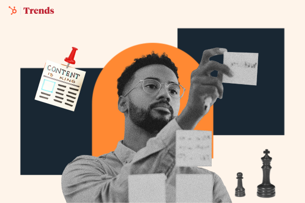 marketer building a content strategy for startups