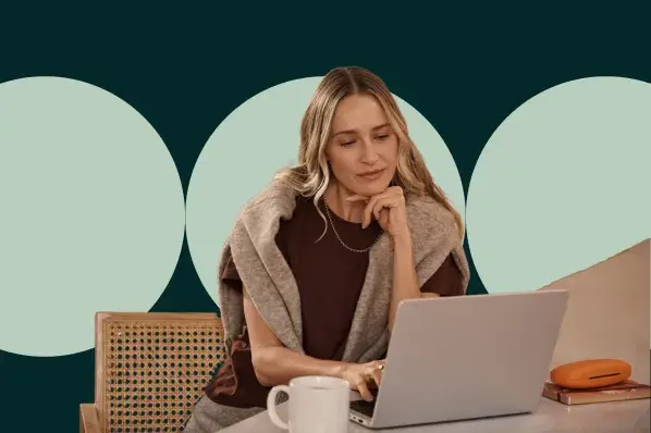 woman uses automated abm campaign orchestration to make a sale